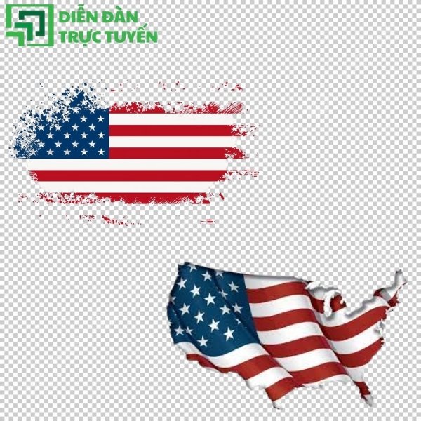 Cờ mỹ vector miễn phí chất lượng cao