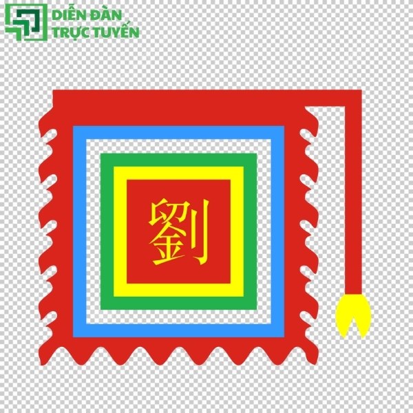 PNG cờ ngũ sắc lễ hội Việt Nam