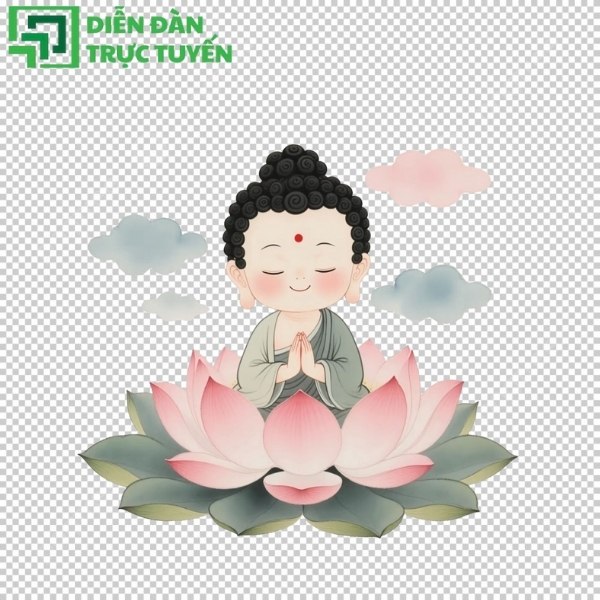 Tải ngay mẫu đài sen Phật vector đẹp mắt