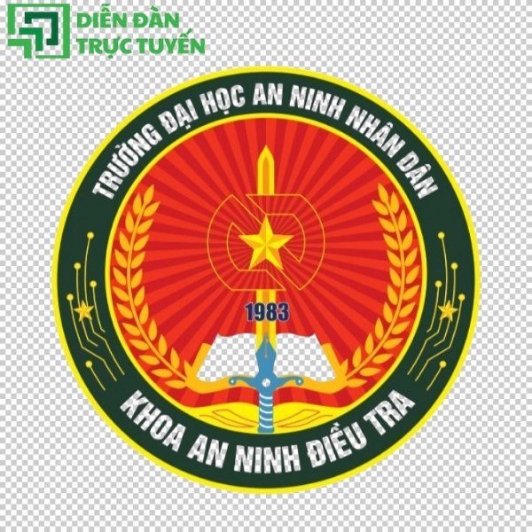 Logo đại học an ninh nhân dân vector file PNG, SVG, AI, EPS