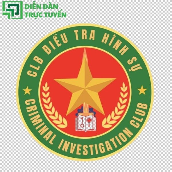 Logo đại học an ninh nhân dân - CLB điều tra hình sự