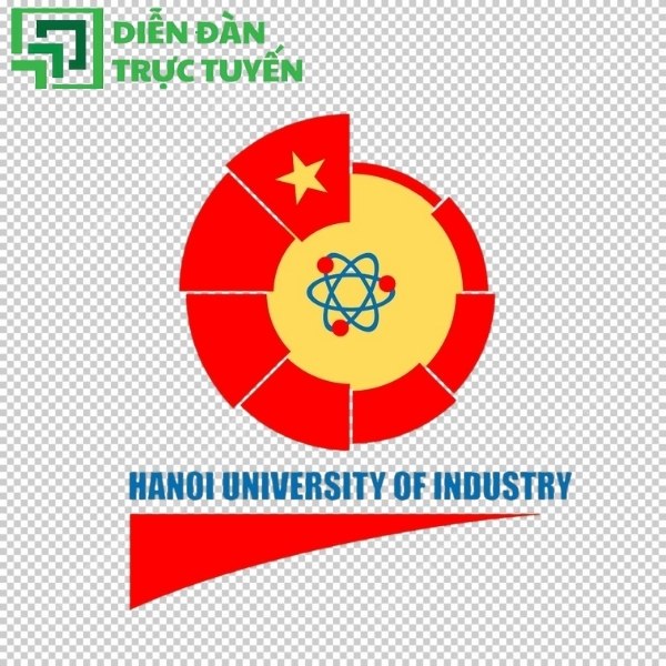 Logo Đại Học Công Nghiệp Hà Nội Vector