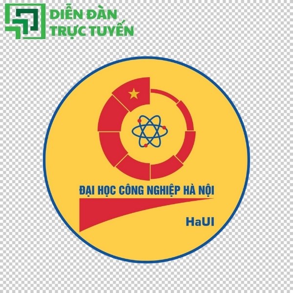 Logo Trường Đại Học Công Nghiệp Hà Nội Vector
