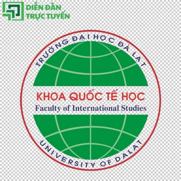 Logo Khoa Quốc Tế Học Đại học Đà Lạt