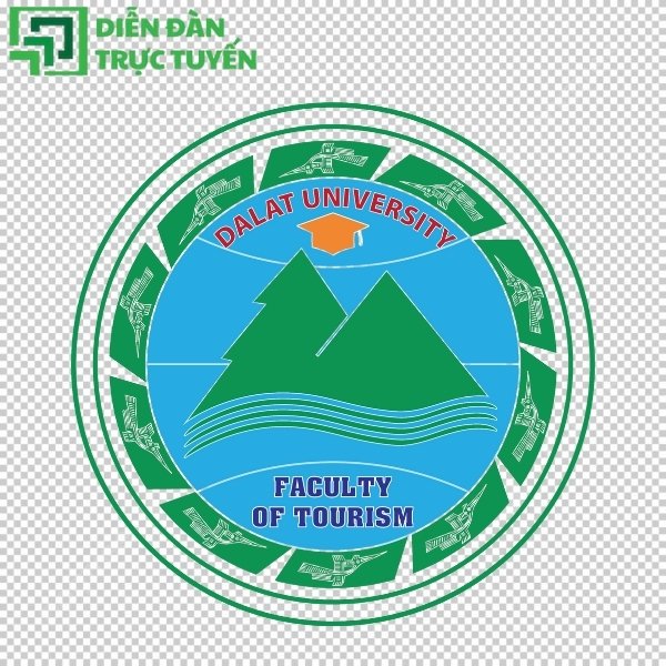 Logo Khoa Du lịch Đại học Đà Lạt