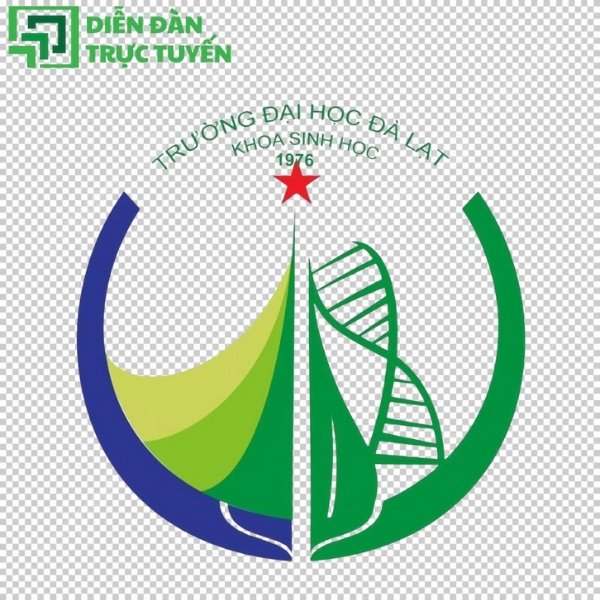 Logo Khoa Sinh Học Đại học Đà Lạt
