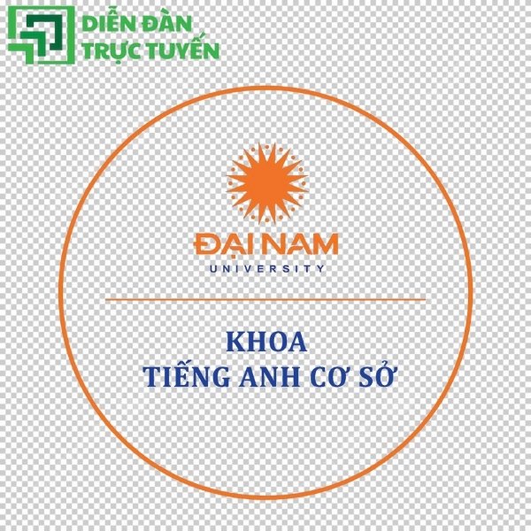 Logo Đại Học Đại Nam - Khoa Tiếng Anh Cơ Sở