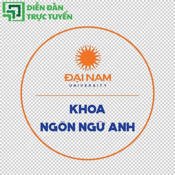 Logo Đại Học Đại Nam - Khoa Ngôn Ngữ Anh
