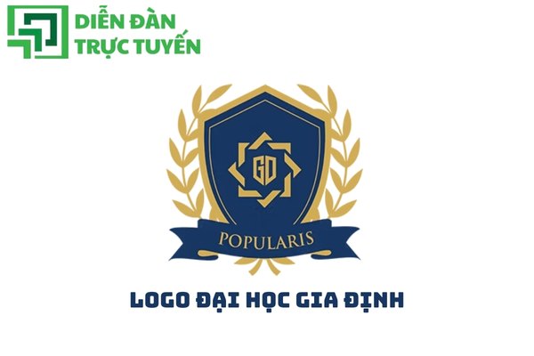 Logo Đại Học Gia Định Vector