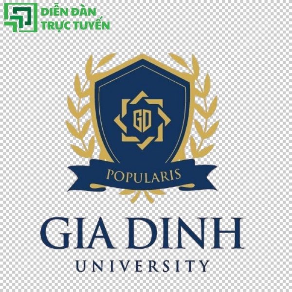 Logo Đại Học Gia Định PNG tách nền – Sử dụng cho thiết kế nhanh