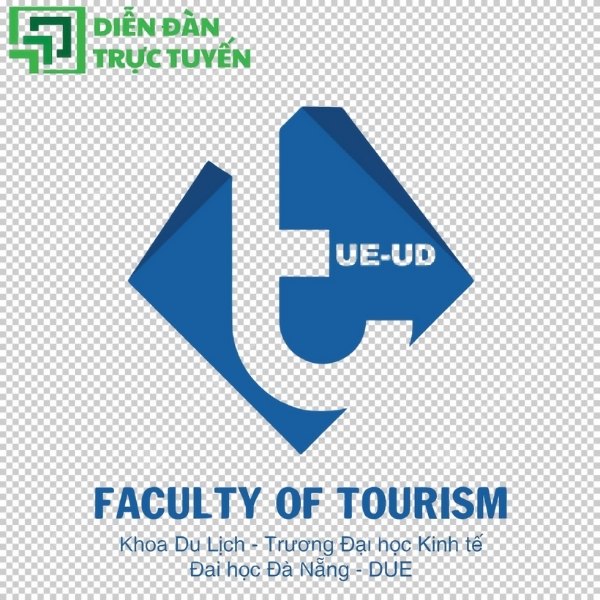 Logo đại học kinh tế đà nẵng - khoa du lịch