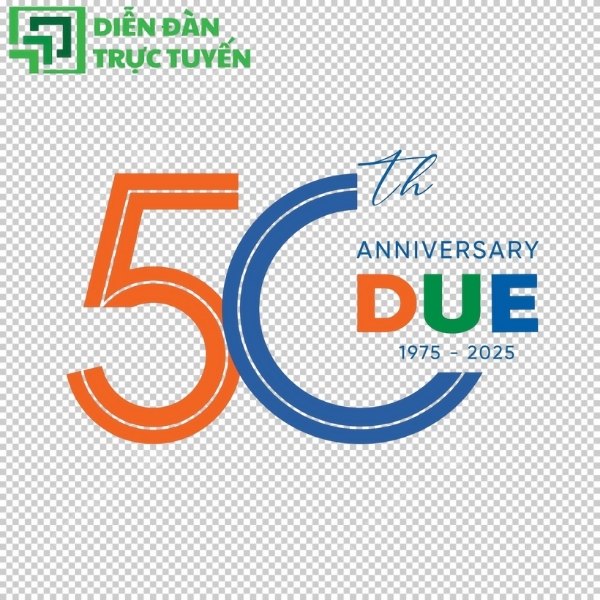Logo kỉ niệm 50 năm trường đại học kinh tế đà nẵng