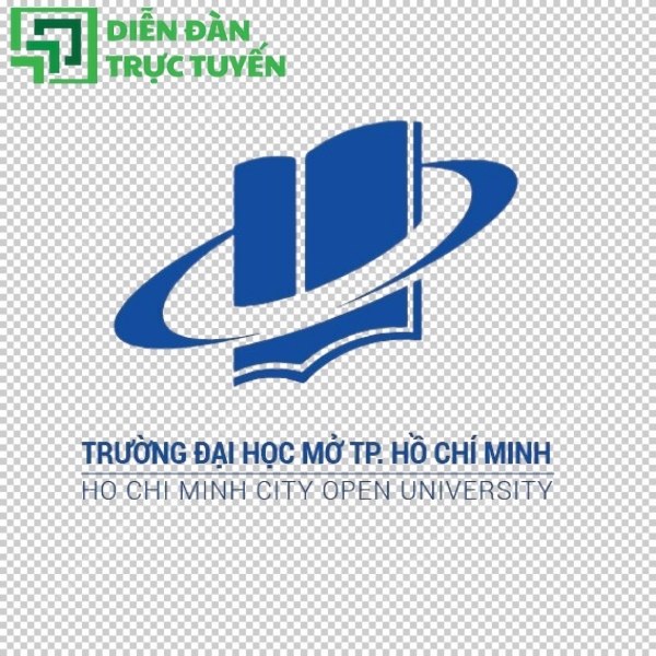 Logo Đại Học Mở TPHCM tách nền miễn phí