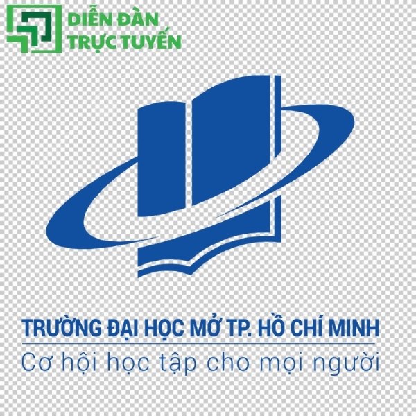 Vector logo Đại Học Mở TPHCM