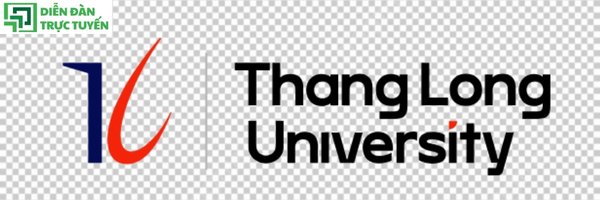 Mẫu logo đại học thăng long vector file AI