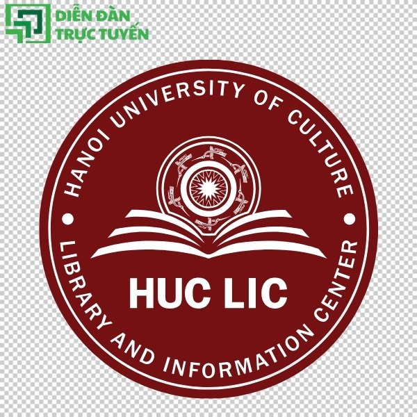 Logo Đại học Văn hóa Hà Nội kích thước lớn in ấn