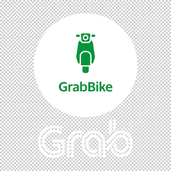 Logo GrabBike vector
