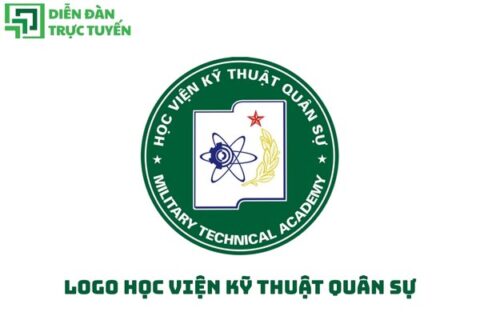 Logo học viện kỹ thuật quân sự thiết kế hiện đại