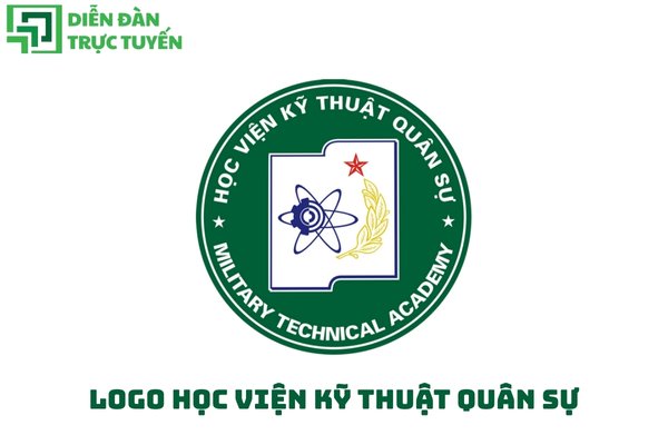 Logo học viện kỹ thuật quân sự thiết kế hiện đại