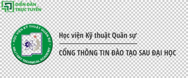 Mẫu logo học viện kỹ thuật quân sự vector file AI