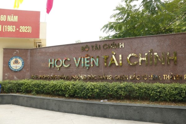 Logo trường học viện tài chính