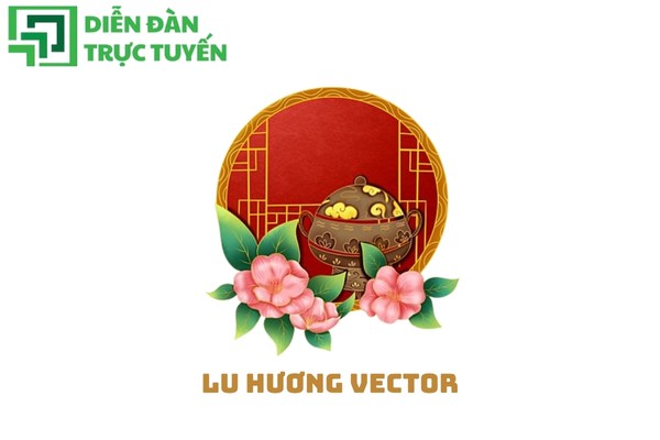 Lu hương vector