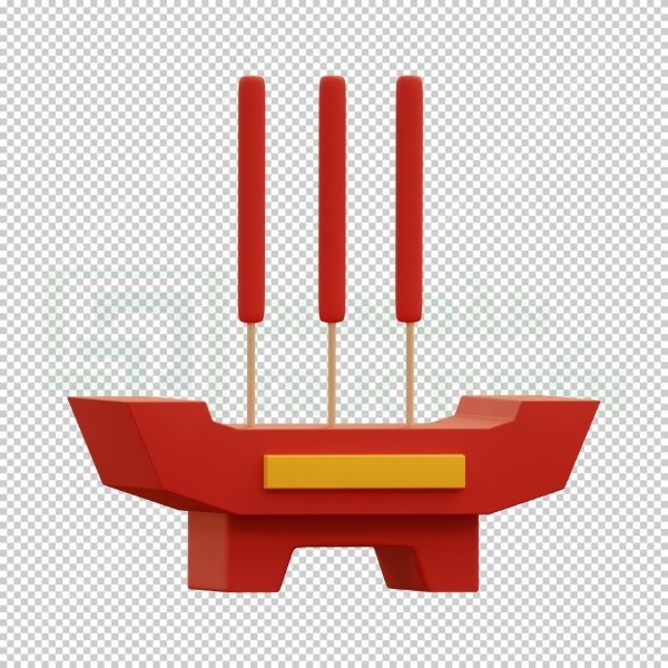 Lu hương vector nghệ thuật