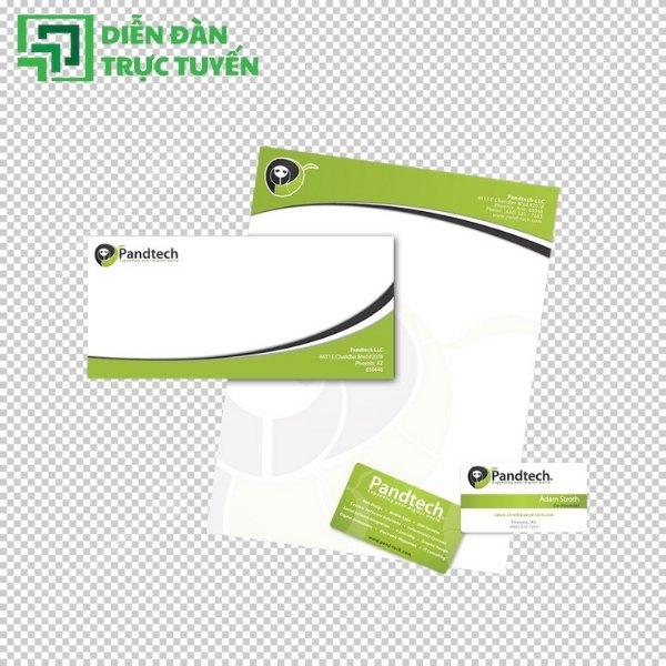 Mẫu phong bì thư vector tối giản