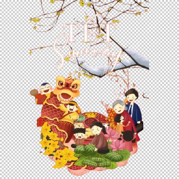 Hình ảnh Tết sum vầy, ấm áp từng giây phút