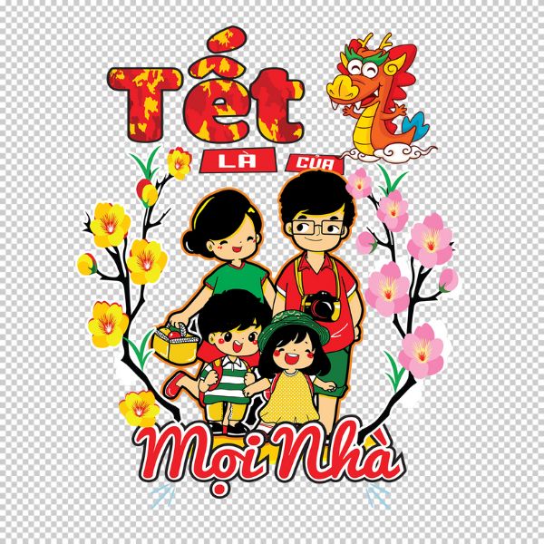 Gia đình quây quần – Tết sum vầy rộn ràng