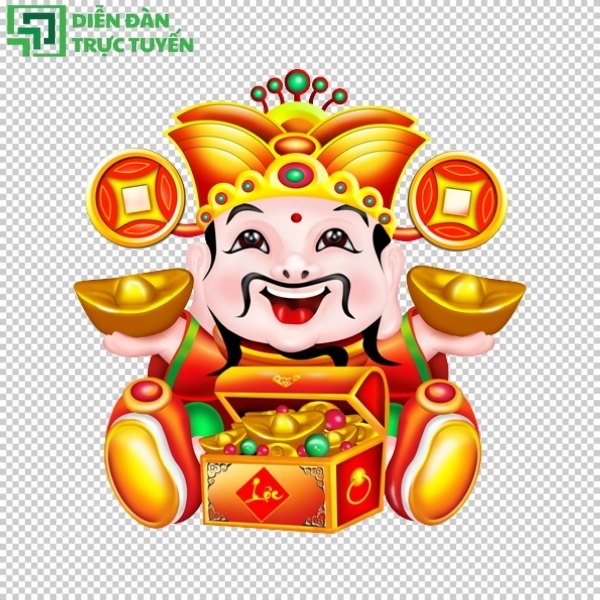 Vector ông thần tài miễn phí tải xuống