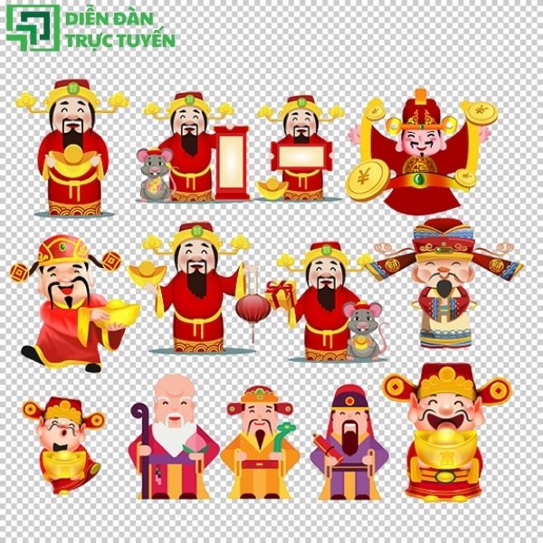 Mẫu Thần Tài PNG, AI, EPS, SVG