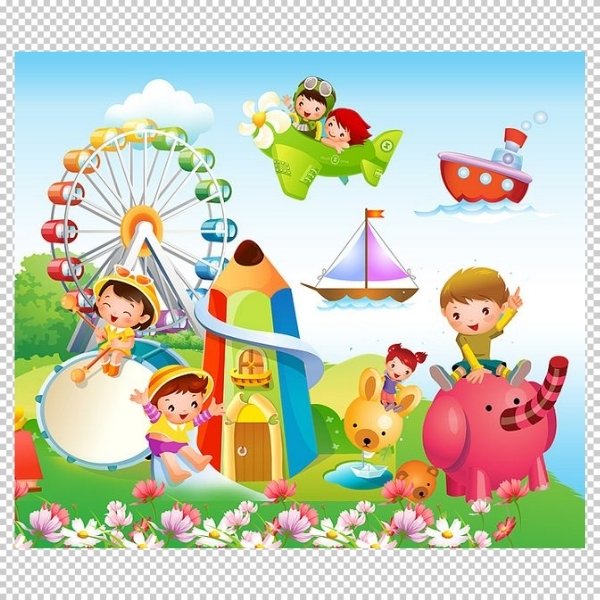 Bộ tranh mầm non vector siêu dễ thương, màu sắc tươi sáng