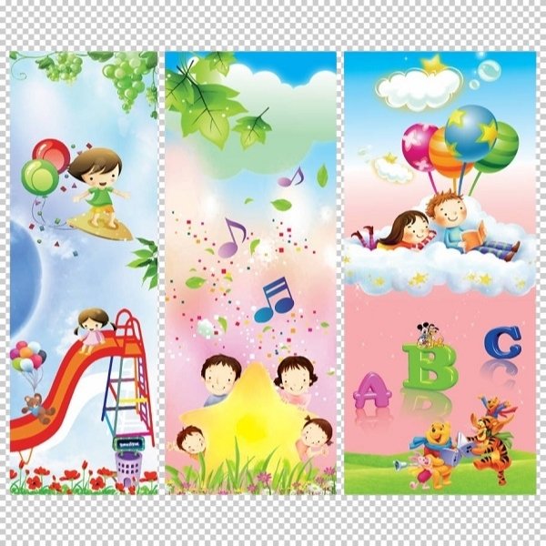 Vector tranh mầm non thích hợp cho các bé