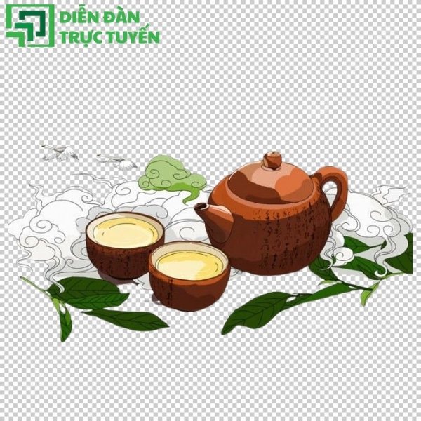 Vector ấm trà miễn phí, dùng cho dự án cá nhân và thương mại