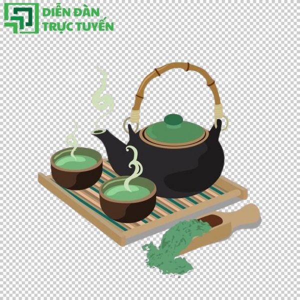 Mẫu vector ấm trà độc đáo, làm nổi bật mọi layout thiết kế