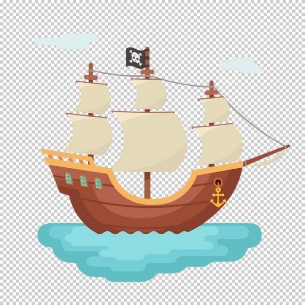 Hình cánh buồm vector chất lượng cao