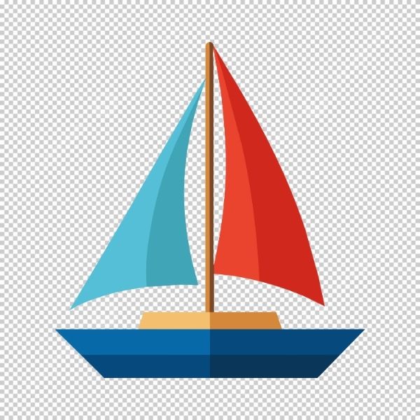 Vector cánh buồm cho thiết kế poster