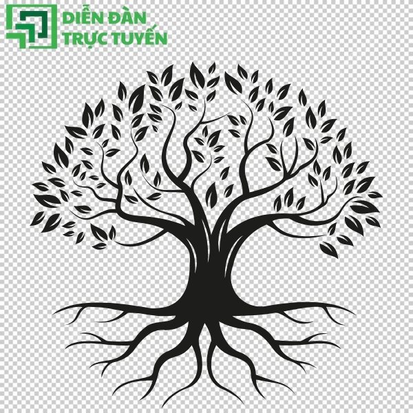 Tinh giản mà nghệ thuật: bộ cây đa vector dành cho designer