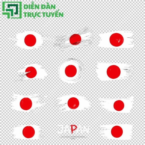 Bộ cờ Nhật vector tối ưu cho mọi phong cách thiết kế