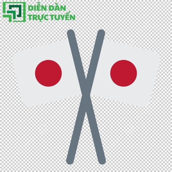 File vector cờ Nhật tối giản mà đẹp