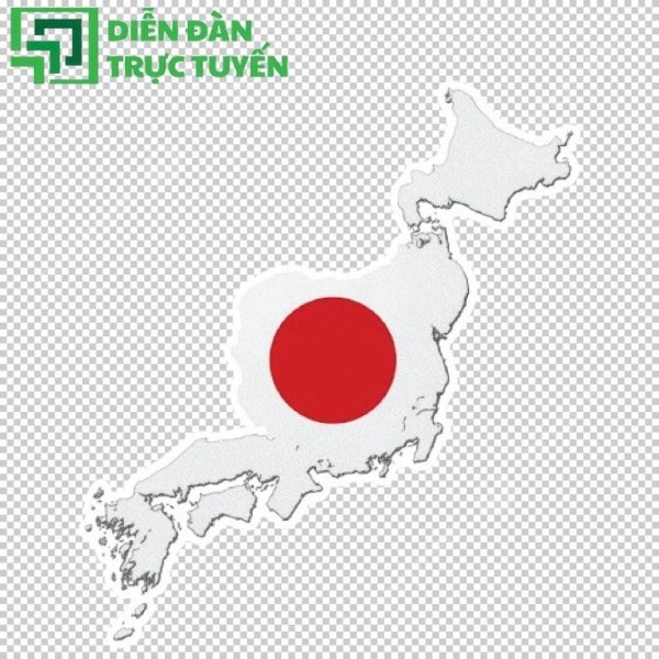 Cờ Nhật vector dễ tải – dễ chỉnh sửa