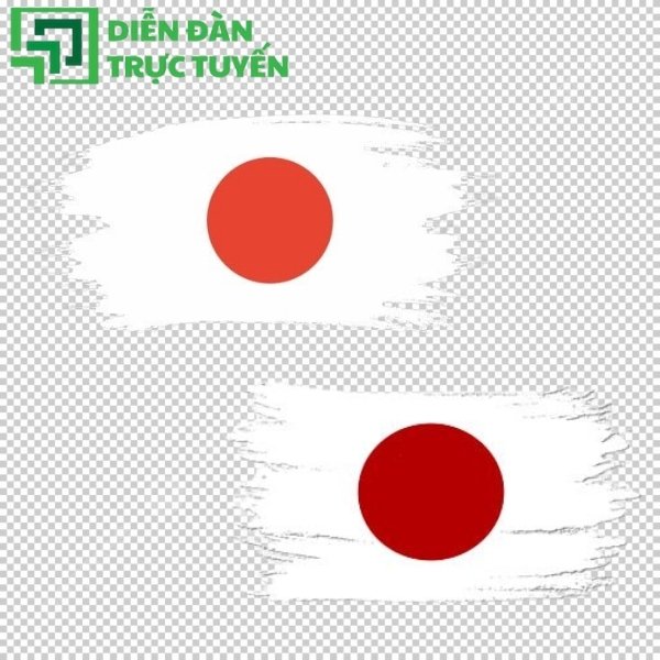 Tải ngay cờ Nhật vector miễn phí File PNG