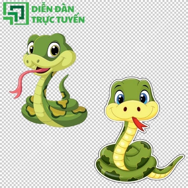 Con rắn vector sắc nét – tải ngay để dùng cho mọi thiết kế