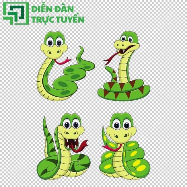 Tải vector con rắn siêu nét cho banner, poster, logo!