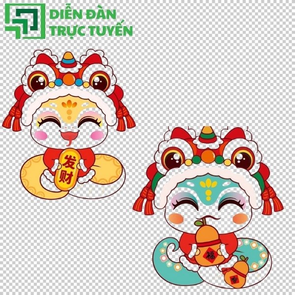 File rắn vector tết miễn phí, chất lượng cao – bấm tải ngay