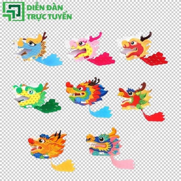 Mẫu đầu rồng độc lạ, dễ chỉnh sửa