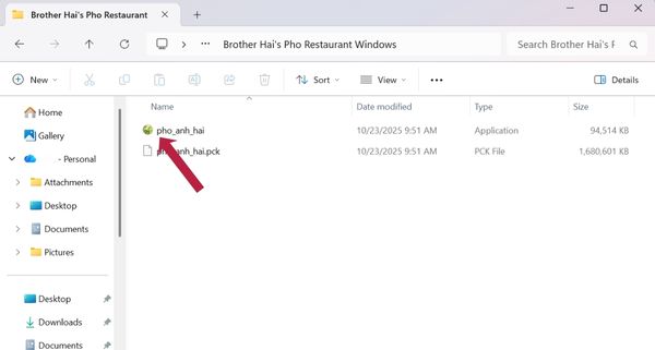Tiệm phở của anh hai