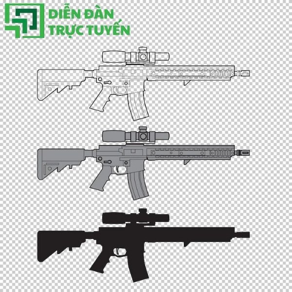 Hình khẩu súng đẹp, chuyên nghiệp