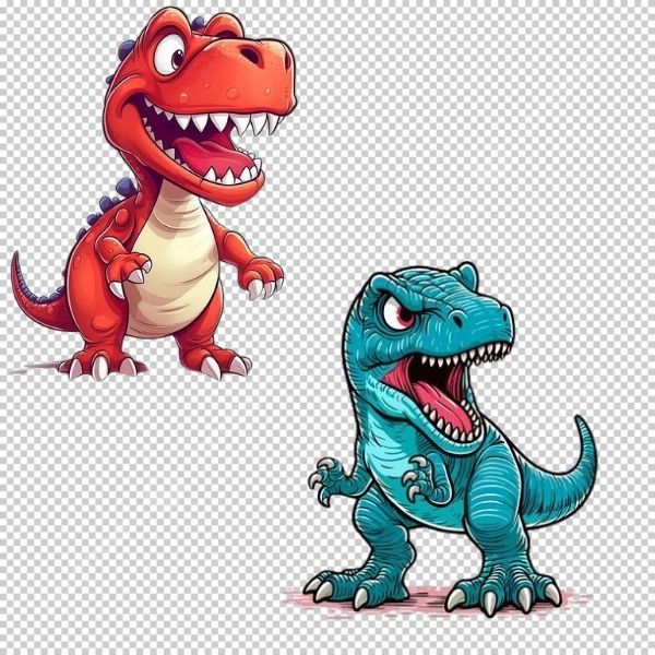 Dinosaur vector dễ dùng, dễ chỉnh sửa
